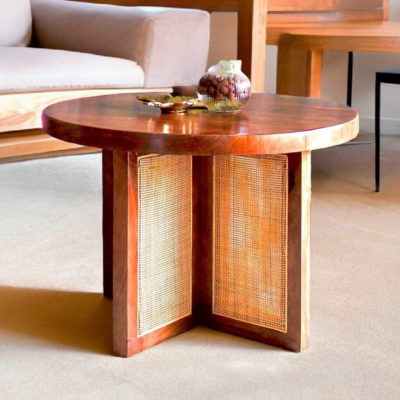 Cane Coffee Table