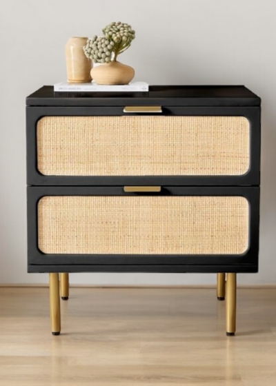 Cane Chest of Drawers