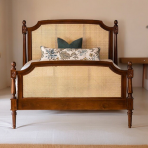 Rattan beds with storage