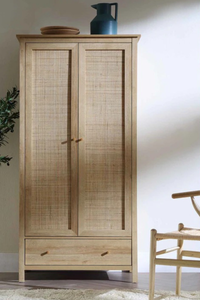 Wooden Cane Wardrobe